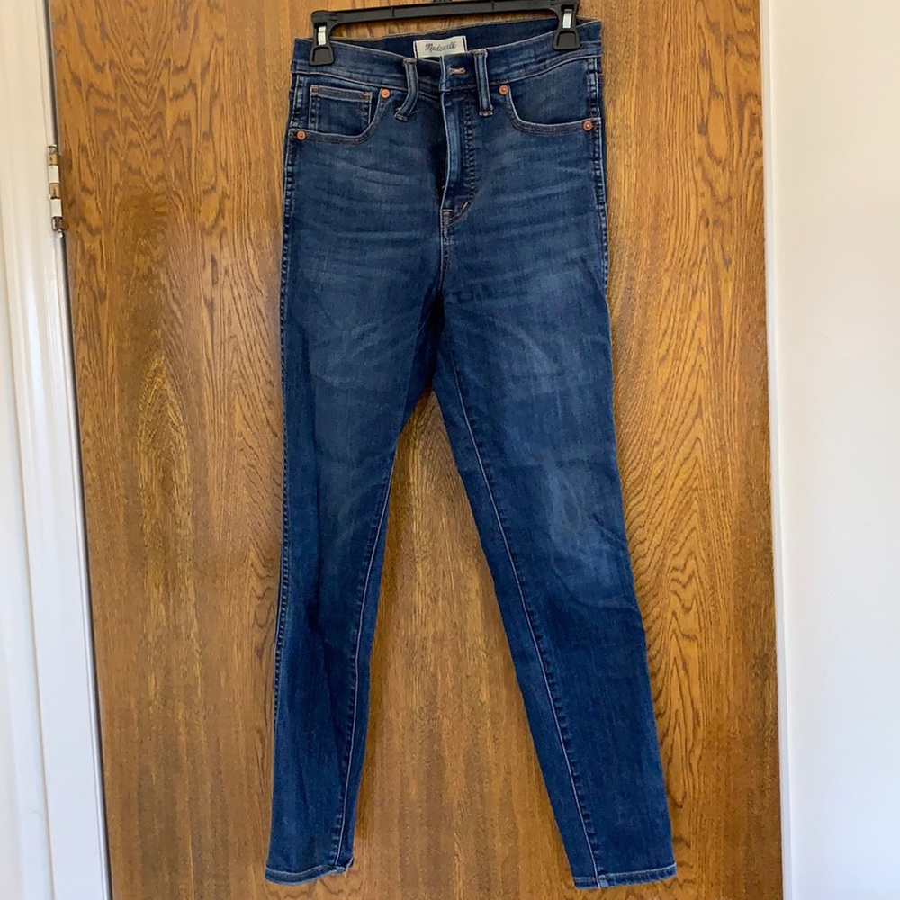 Madewell high rise  skinny jeans